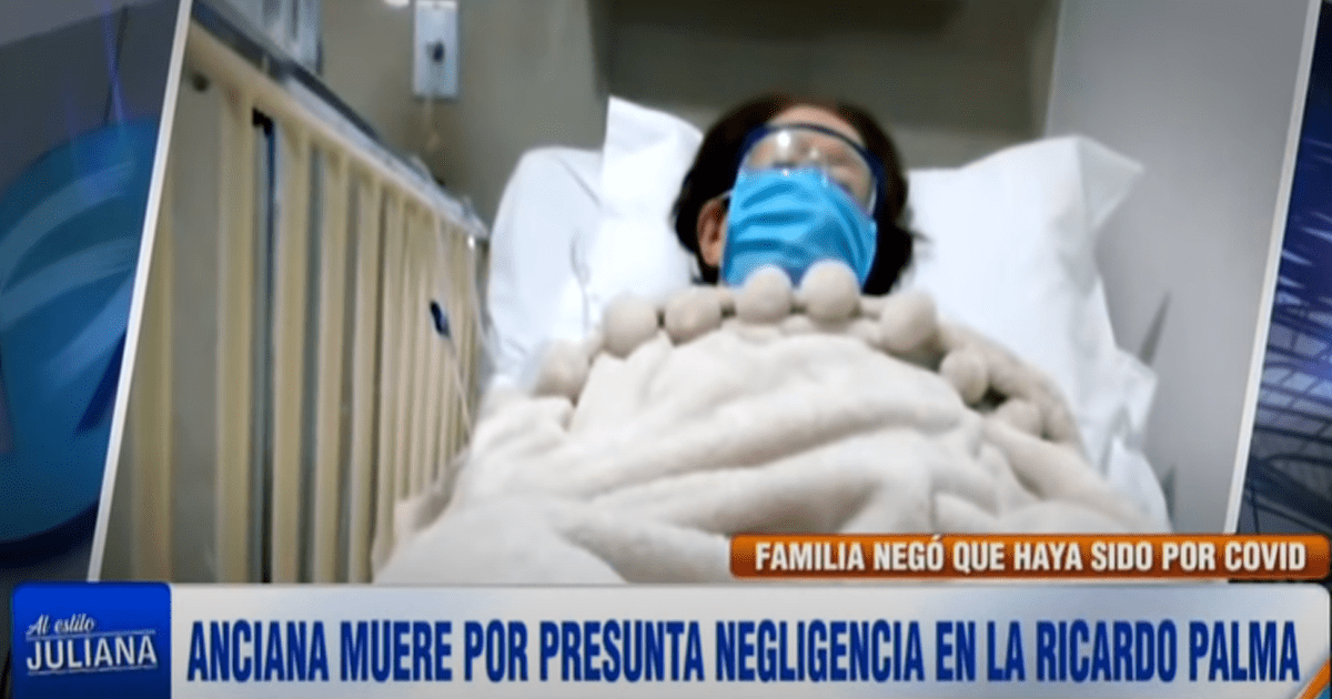 Anciana muere por presunta negligencia médica en Clínica Ricardo Palma