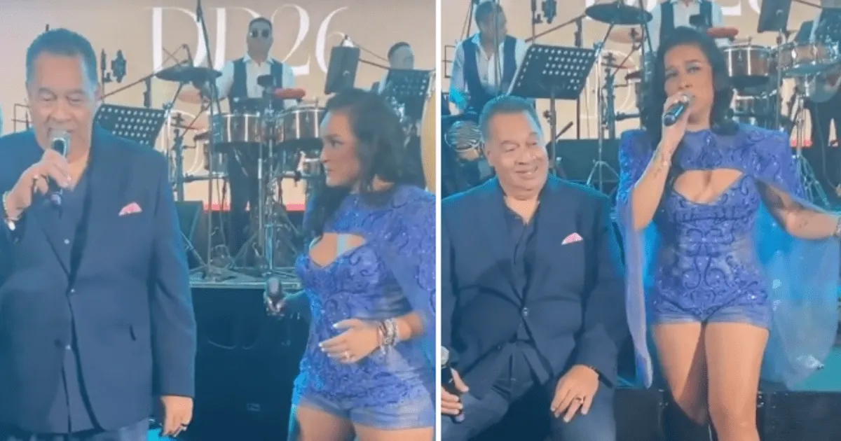 Daniela Darcourt celebró sus 26 años acompañada de Tito Nieves Un año