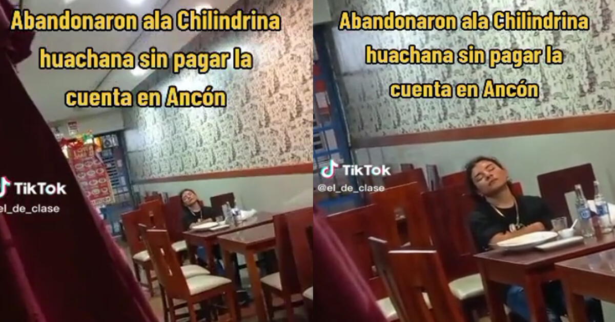 Chilindrina Huachana Es Captada Sola En Un Restaurante Y Usuarios