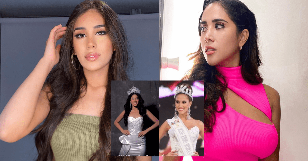 Dos gotas de agua Candidata al Miss Perú sorprende con su increíble