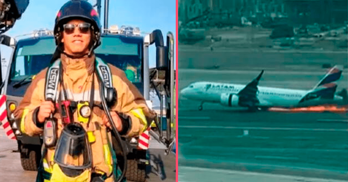 Bombero sobreviviente del trágico accidente en aeropuerto Jorge Chávez