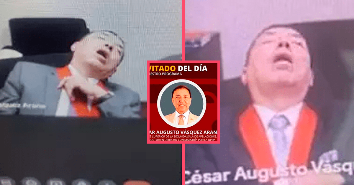 Juez peruano se queda dormido en plena audiencia de apelación Qué