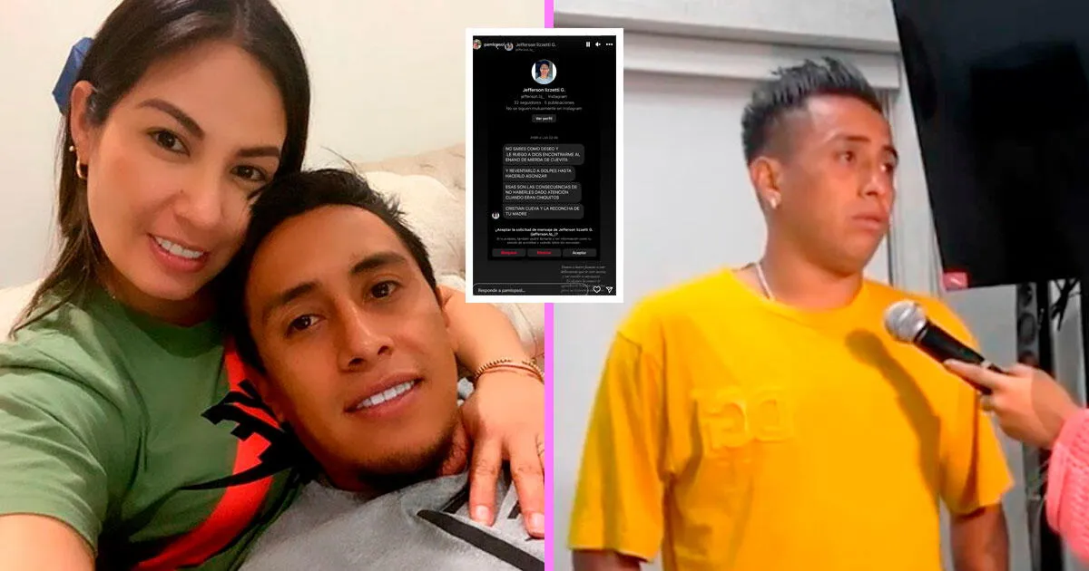 Pamela López esposa de Christian Cueva denuncia terribles amenazas