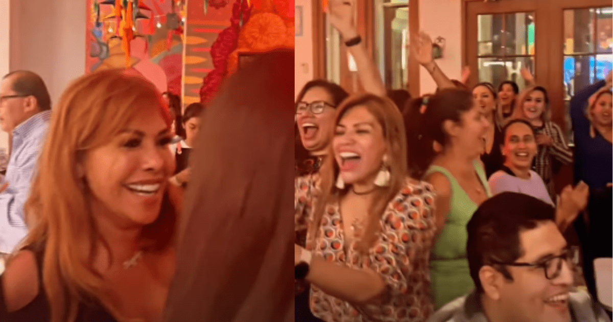 Magaly Medina Llega A BAR Con Amigas Y Alborota A Sus Fans En