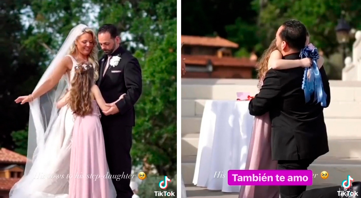 Hombre le dedica tierno mensaje a su hijastra y conmueve TikTok Tú