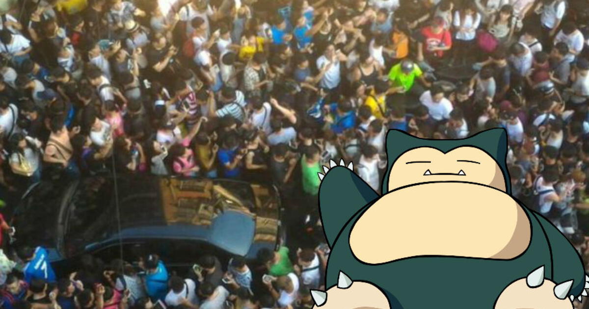 Pok Mon Go Aparici N De Snorlax Provoc Una Estampida De Personas En Taiw N Videos