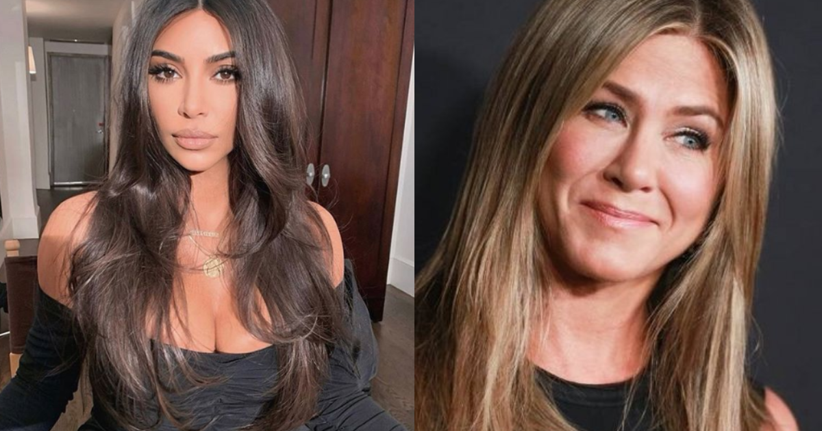 Kim y Aniston promocionan shampoo que era para caballos al igual que
