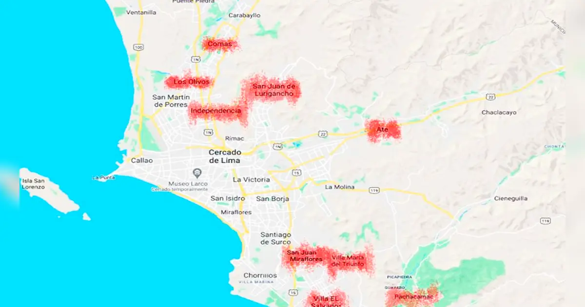 Estos son los distritos de Lima con mayor incumplimiento del toque de queda
