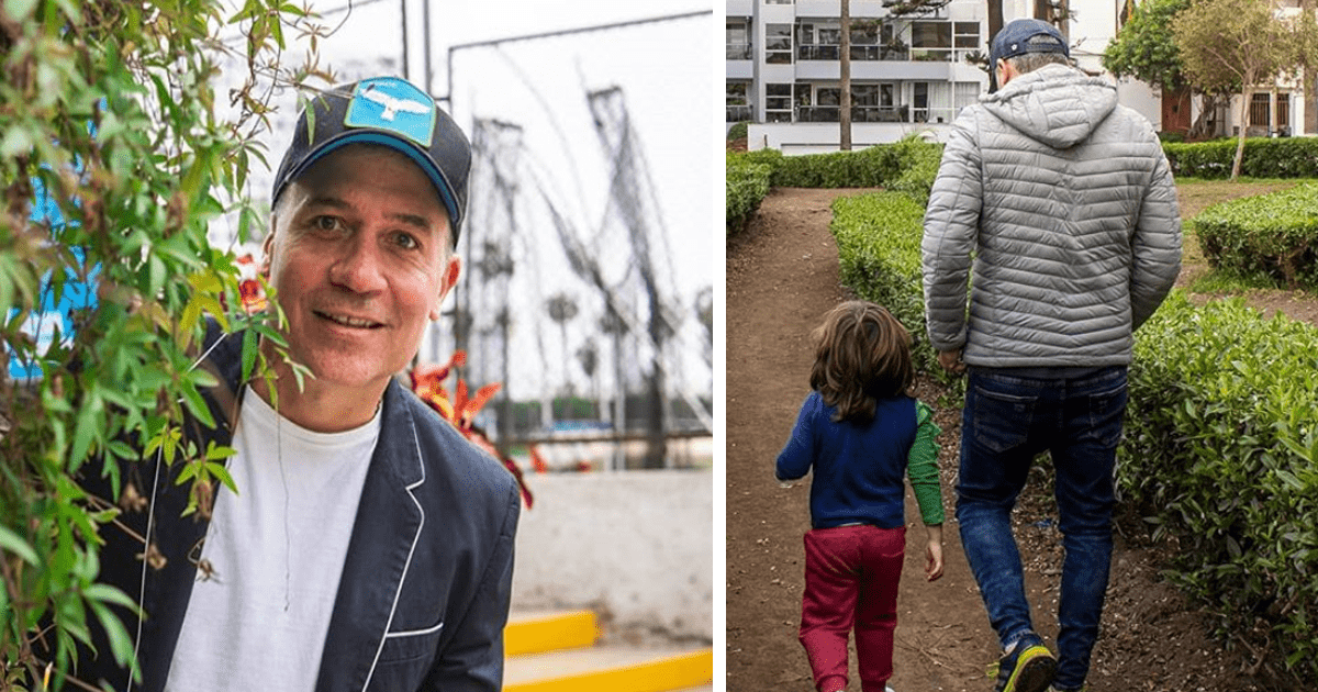 Mathias Brivio y su hijo sorprenden con increíble parecido FOTOS