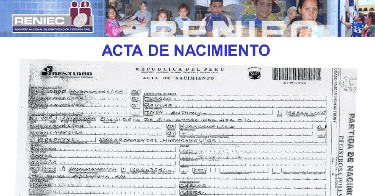 ¿cómo Tramitar La Copia Certificada De Mi Partida De Nacimiento Por Internetemk 7048