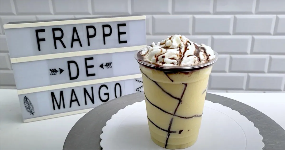 Frappé de mango exquisita receta para aprovechar las vitaminas de esta