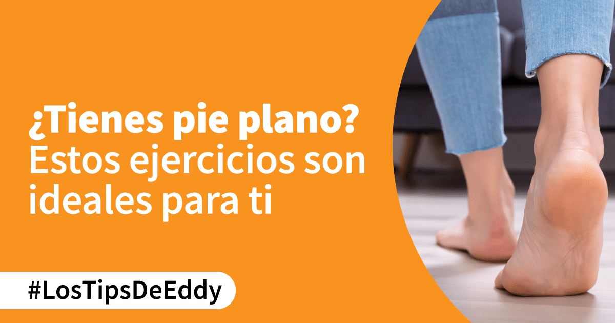 ¿Tienes pie plano? Estos ejercicios son ideales para ti