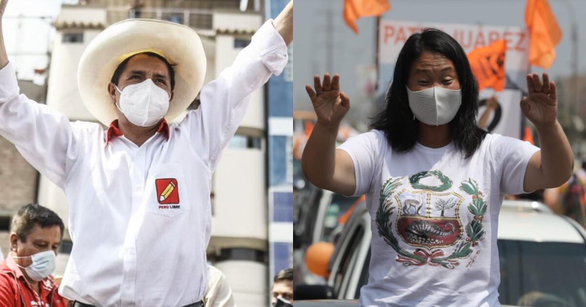 IEP: Pedro Castillo obtiene 41,5% de intención de voto y Keiko Fujimori ...