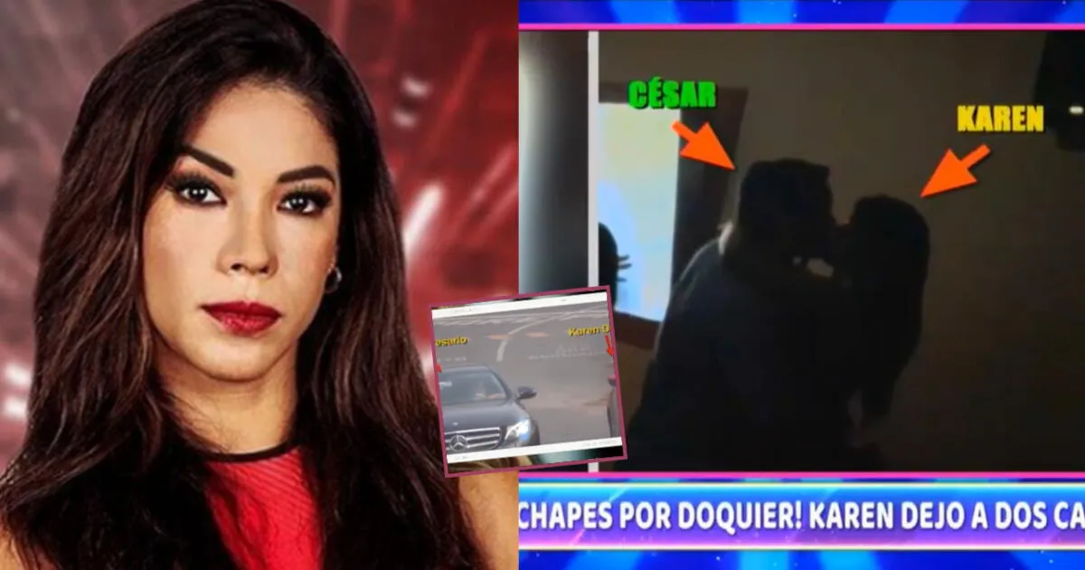 Karen Dejo Después De Ser Ampayada Con Dos Galanes “yo Estoy Sola No