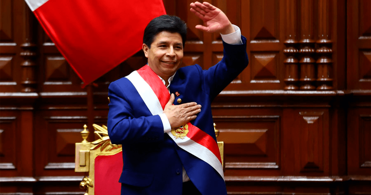 Presidente Pedro Castillo saluda a los periodistas en su día y reafirma ...