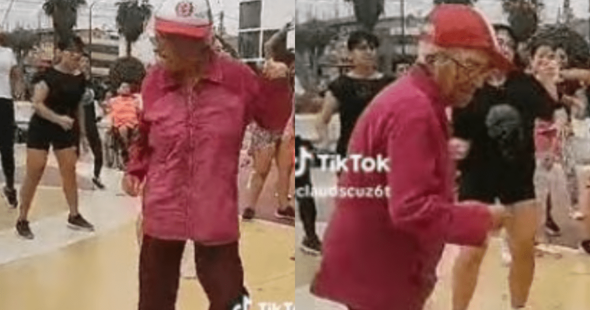 Adulta mayor llega empilada a clases de baile y demuestra su talento al ...