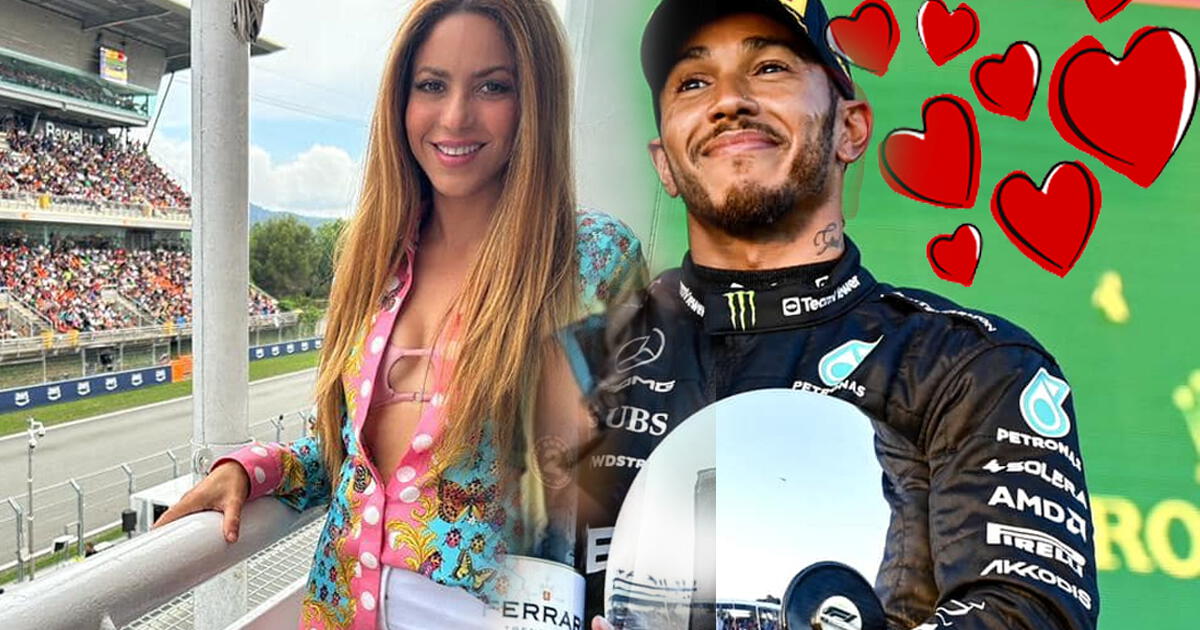 Shakira y Lewis Hamilton son parejas, según Yordi Martin : "Está
