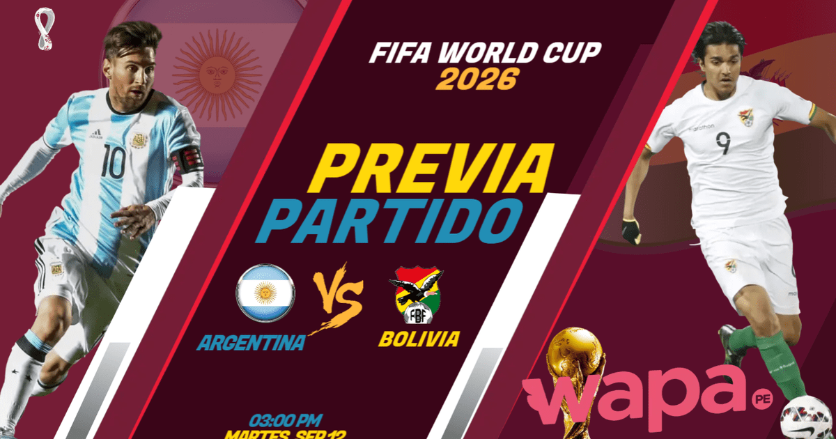 Bolivia Vs. Argentina [EN VIVO]: Link Para Ver ONLINE El Partido Desde ...