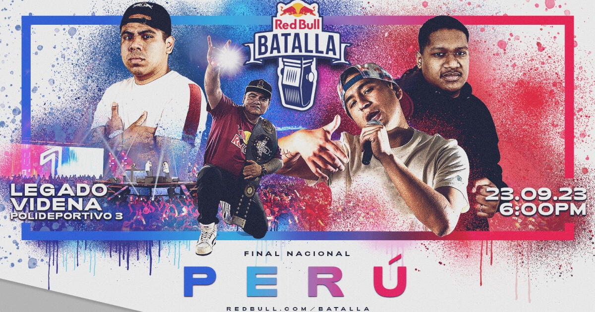 Red Bull Batalla Perú 2023 EN VIVO link para ver el final nacional de