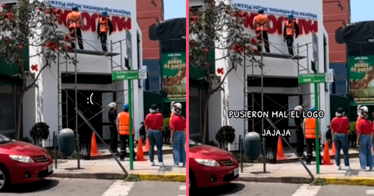 ¿Su primera chamba? Trabajadores de Papa John’s se equivocan y colocan