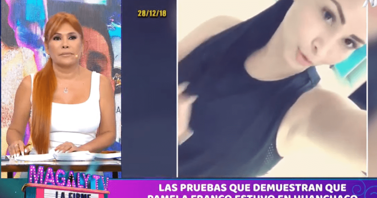 Magaly Medina Desenmascara A Pamela Franco Y Expone Video De Ella En Huanchaco