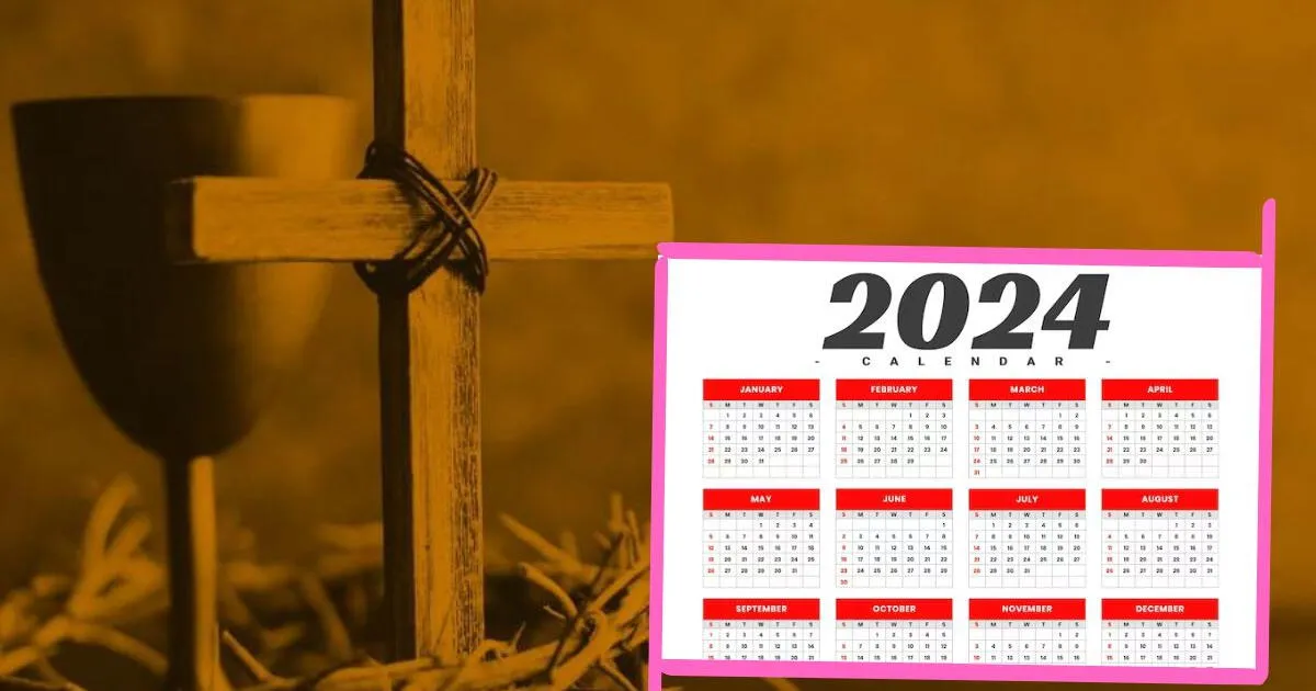 Semana Santa 2024 ¿Cuáles son las fechas en las que deberás descansar