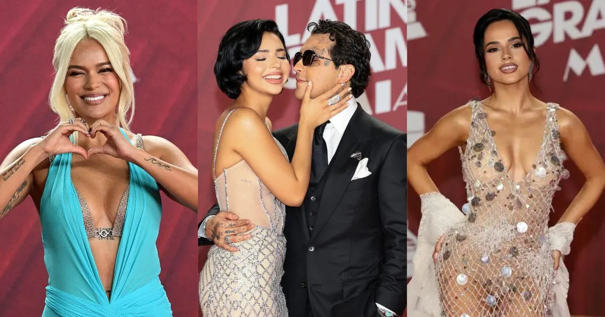 Latin Grammy 2024: Los mejores looks de las celebridades en la alfombra roja