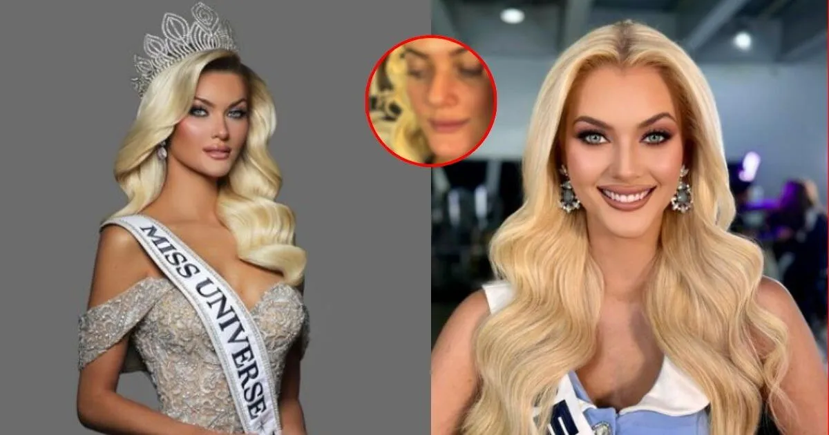 Victoria Kjaer, Miss Universo 2024, causa furor al lucir sin maquillaje