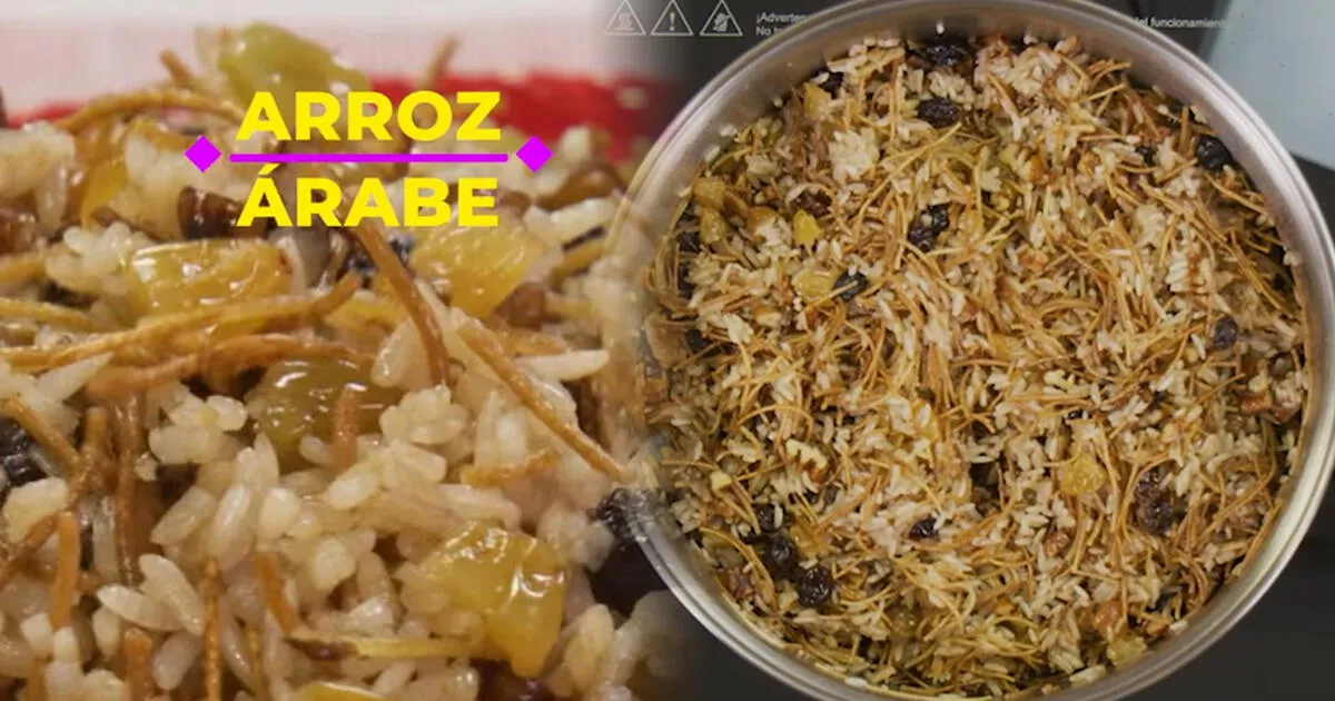 Receta de Arroz Árabe Peruano: Preparación Fácil y Deliciosa para Navidad