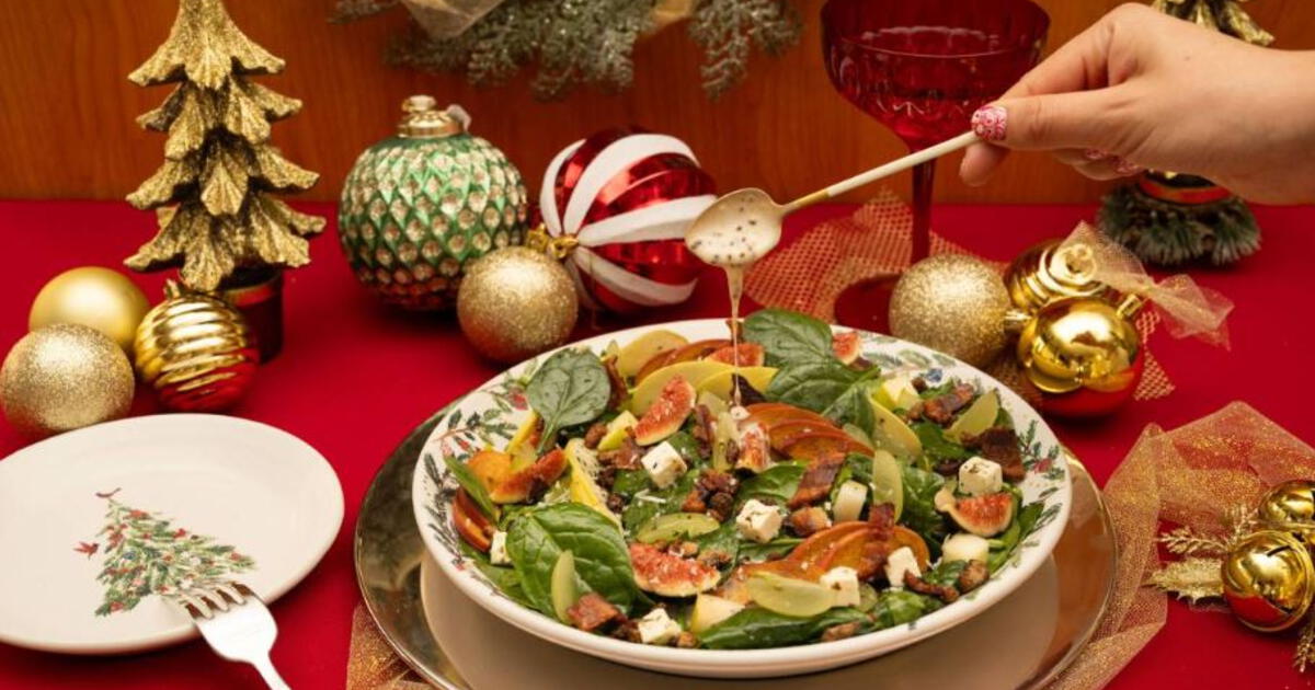 Recetas Navideñas Fáciles y Deliciosas: 5 Ensaladas para la Noche Buena