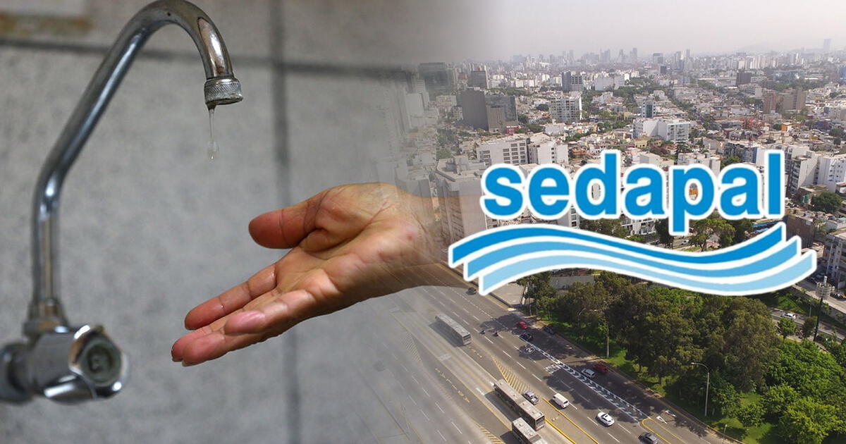 Corte de agua este lunes, 4 de agosto: Sedapal anuncia distritos y horarios afectados en Lima
