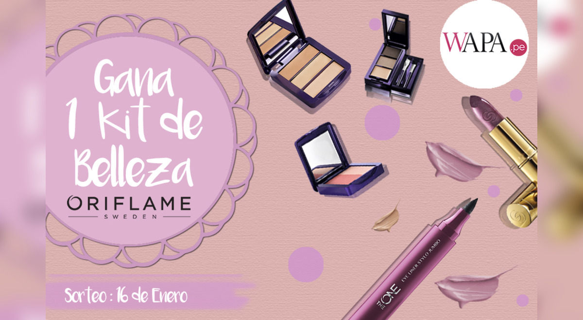 Gana un kit de belleza de Oriflame