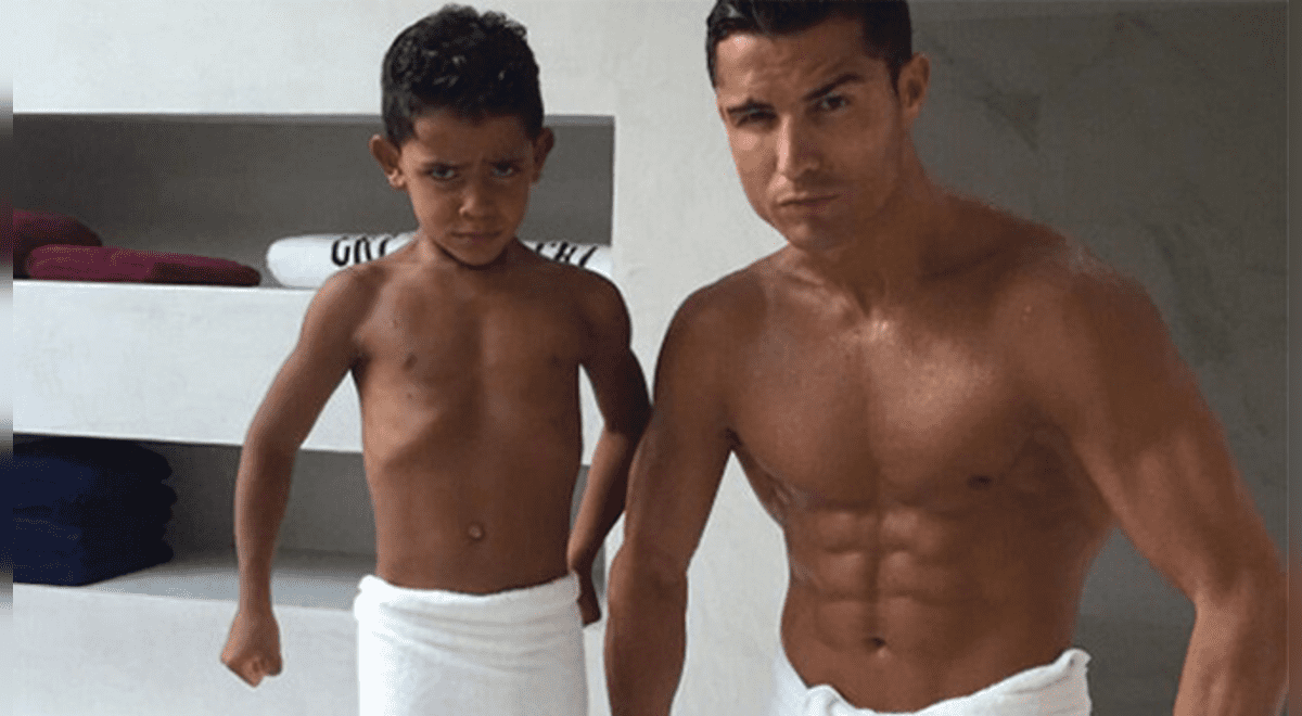 Cristiano Ronaldo y su hijo mayor lanzan su nueva colección infantil