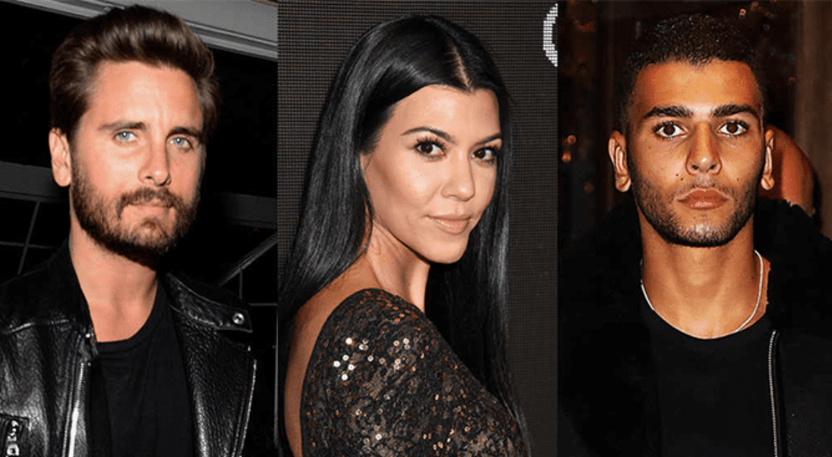 Kourtney Kardashian celebró junto a su ex y nueva pareja la fiesta de