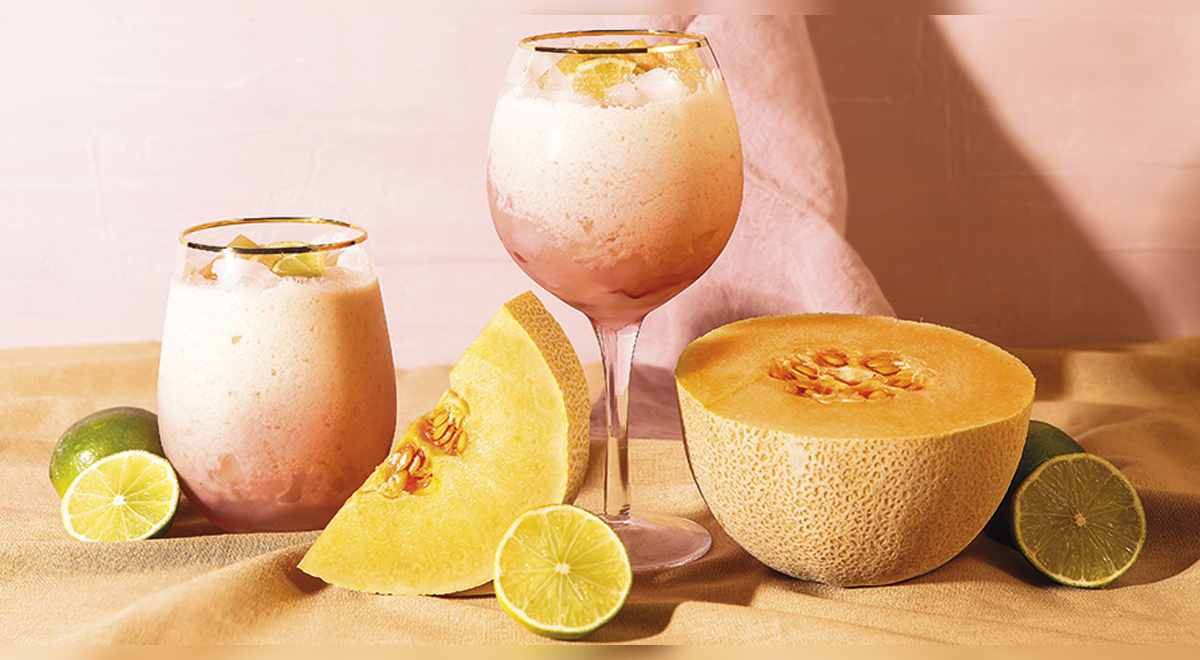 Frozen de melón una majestuosa bebida natural que debes preparar este