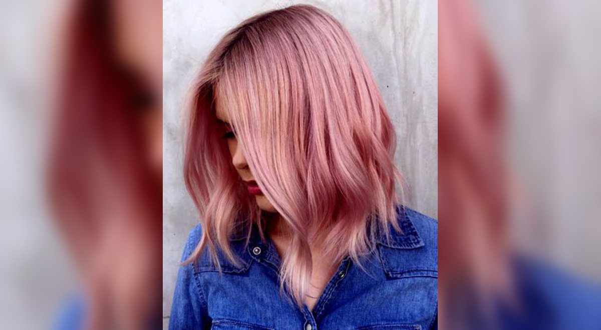 Rosa pastel: El tinte preferido para los cambios de look durante la  cuarentena