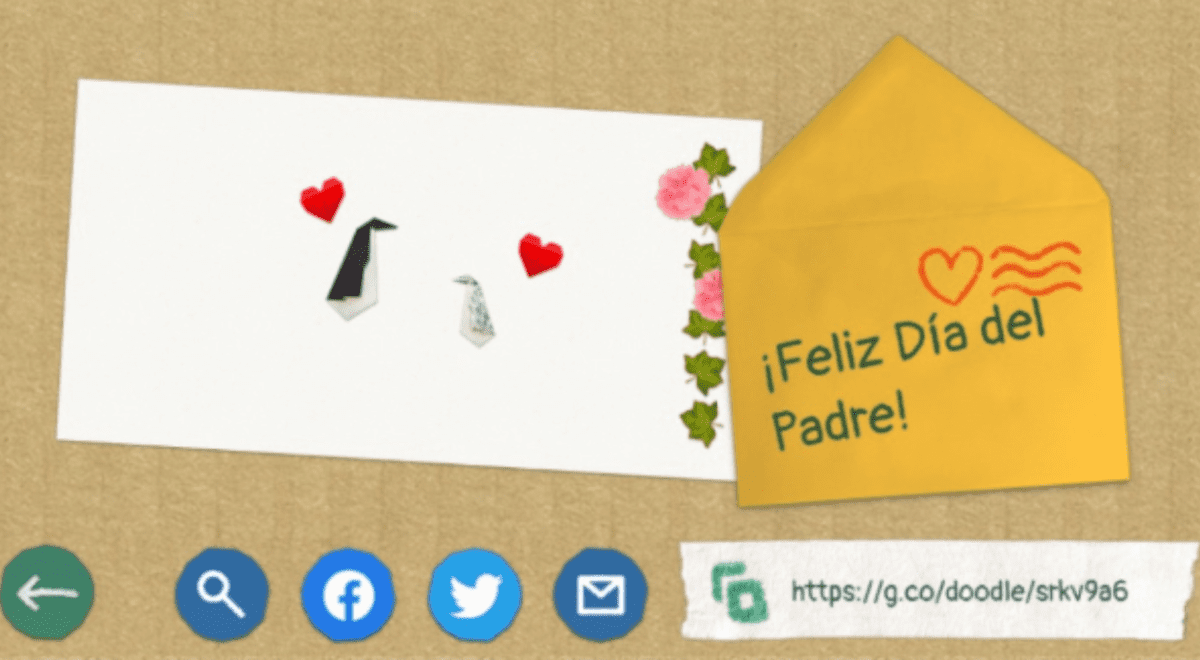 Día del Padre: diseña una tarjeta virtual para papá con el nuevo doodle de  Google