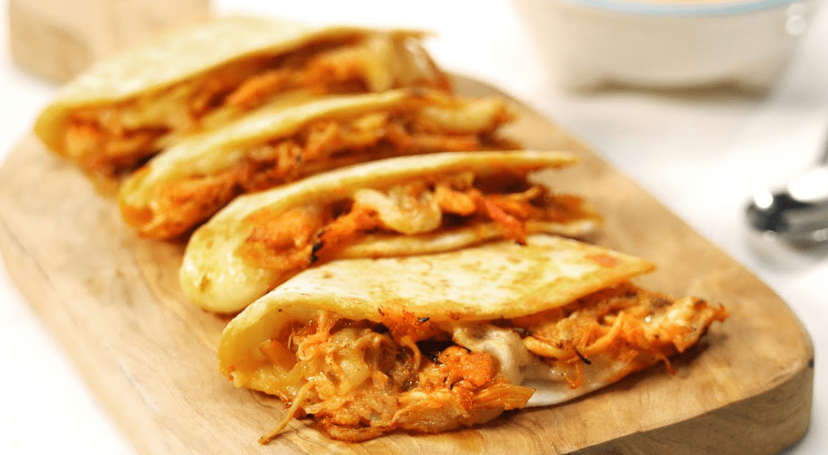 Aprende A Preparar Unas Deliciosas Quesadillas De Pollo Para El Desayuno Video 9804