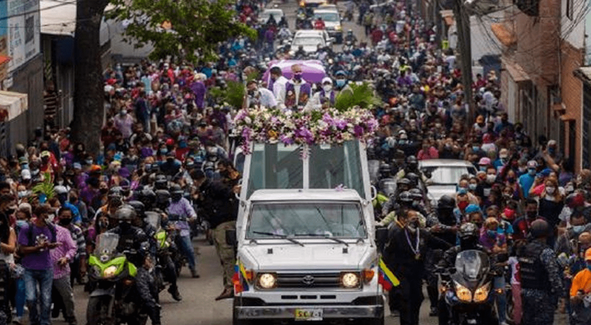 Semana Santa cientos de venezolanos asistieron a procesión religiosa
