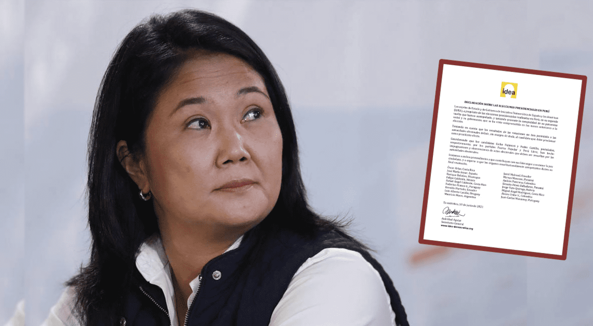 Keiko Fujimori: \"Seguiremos defendiendo hasta el último voto\" Keiko Fujimori: \"Seguiremos defendiendo hasta el último voto\"