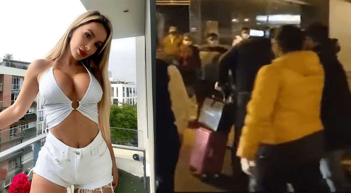 Seguridad de Álvaro Paz de la Barra agrede a reporteros de Magaly por grabar a Jamila Dahabreh Seguridad de Álvaro Paz de la Barra agrede a reporteros de Magaly por grabar a Jamila Dahabreh