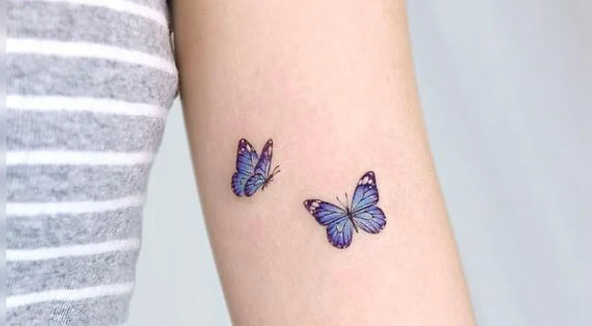 Tatuajes de mariposas: ¿Sabes qué significa y por qué está relacionado con  el amor?