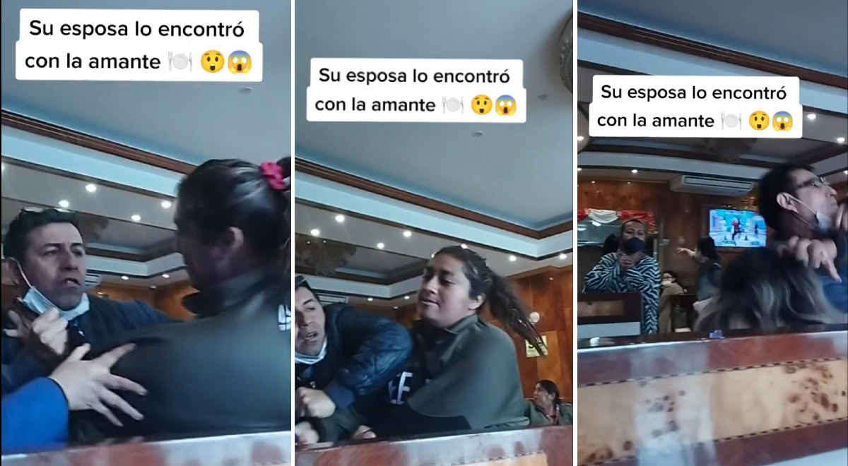 Lima Mujer Descubre Infidelidad A Su Esposo En Chifa Durante Fiestas Patrias Y Agrede A Su Amante 