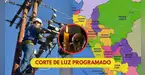 ¡APAGÓN MASIVO!  Corte de servicio eléctrico este 9 y 10 de marzo por hasta 9 horas: mira si tu zona se verá afectada