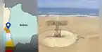La playa de 5 km que podría dar acceso al mar a Bolivia hasta 2091, pero hoy está abandonada