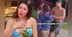 La Uchulú PIERDE LOS PAPELES contra su novio al descubrirlo con otra mujer en plena calle