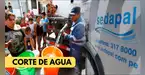 ES OFICIAL | Corte de agua programado este 1 y 2 de julio: estos son los distritos, zonas y horarios afectados ES OFICIAL | Corte de agua programado este 1 y 2 de julio: estos son los distritos, zonas y horarios afectados
