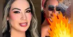 Pamela López sorprende al lucir su figura en diminuto bikini durante celebración de Fiestas Patrias Pamela López sorprende al lucir su figura en diminuto bikini durante celebración de Fiestas Patrias
