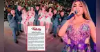 Naldy Saldaña PONE EN JAQUE comunicado de La Bella Luz y acusa a la orquesta de DEFENDER AL DIRECTOR: "Que he tenido algo..." Naldy Saldaña PONE EN JAQUE comunicado de La Bella Luz y acusa a la orquesta de DEFENDER AL DIRECTOR: "Que he tenido algo..."