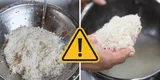 Estás comiendo arroz contaminado y no lo sabías… así debes lavarlo para proteger tu salud